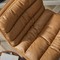 Medal lederen lounge chair (met lage rug) - 0